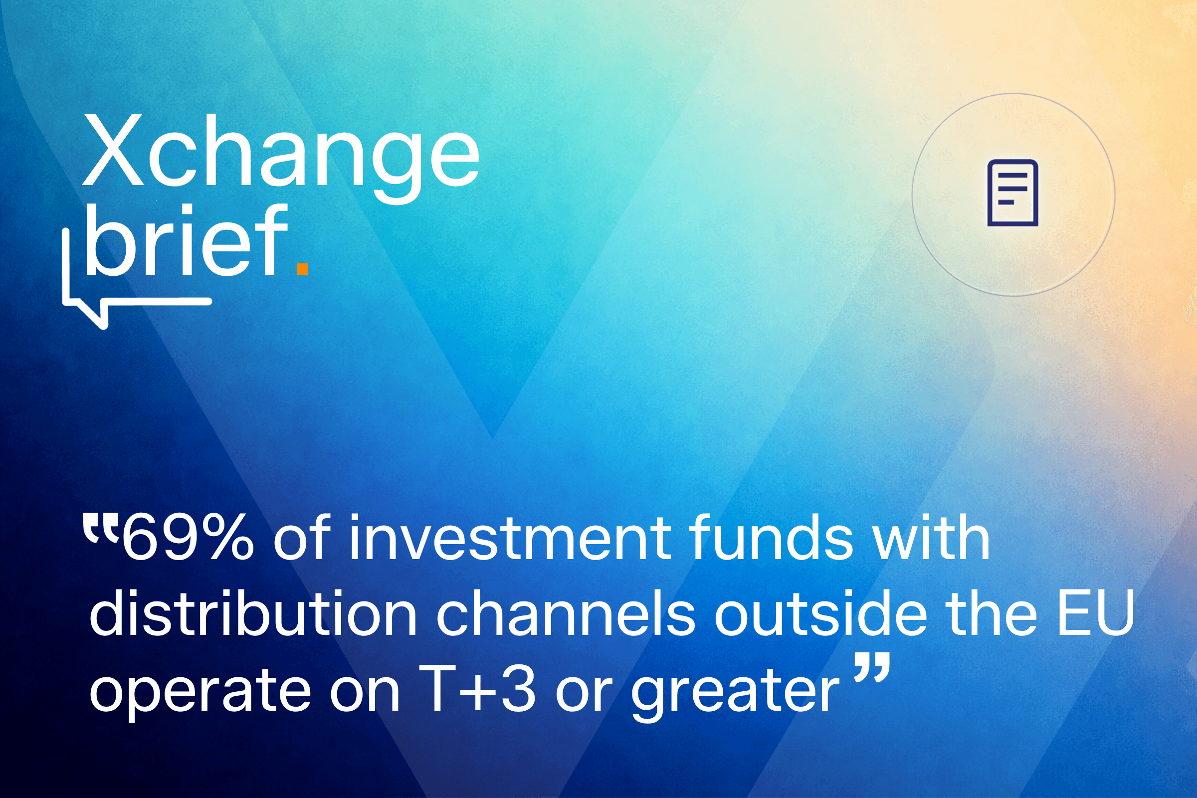 Fund dealing cycles in Asia with T+1 in Europe: an immovable problem?